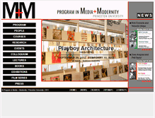 Tablet Screenshot of mediamodernity.princeton.edu