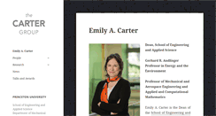 Desktop Screenshot of carter.princeton.edu