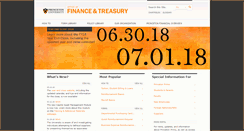 Desktop Screenshot of finance.princeton.edu