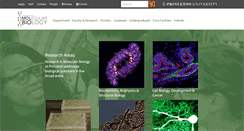 Desktop Screenshot of molbio.princeton.edu