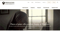 Desktop Screenshot of princeton.edu