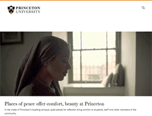 Tablet Screenshot of princeton.edu