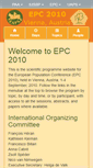 Mobile Screenshot of epc2010.princeton.edu