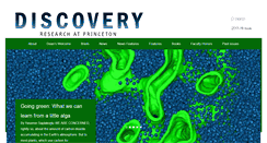 Desktop Screenshot of discovery.princeton.edu