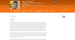 Desktop Screenshot of krueger.princeton.edu